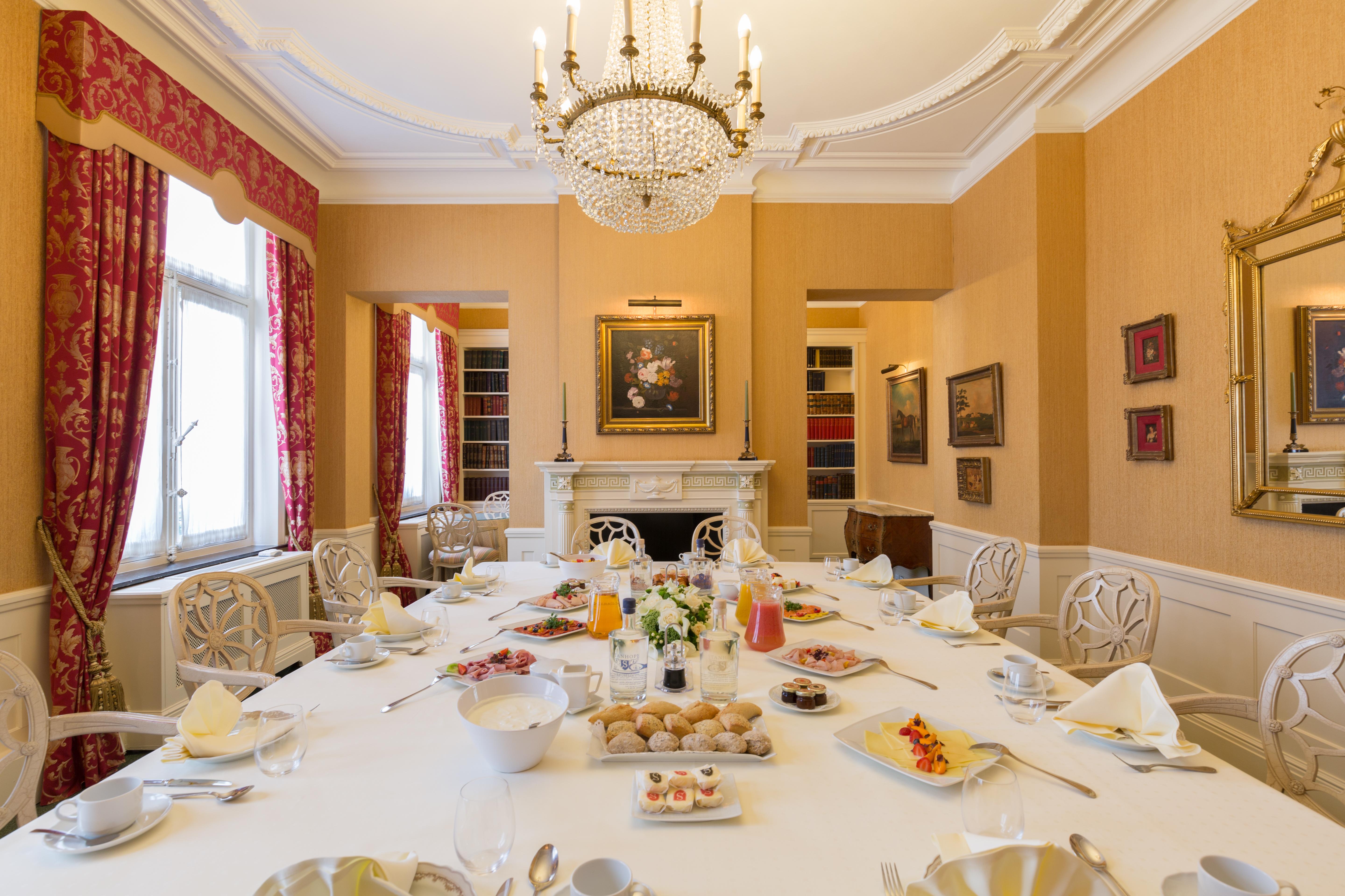בריסל Stanhope Hotel By Thon Hotels מראה חיצוני תמונה The dining room