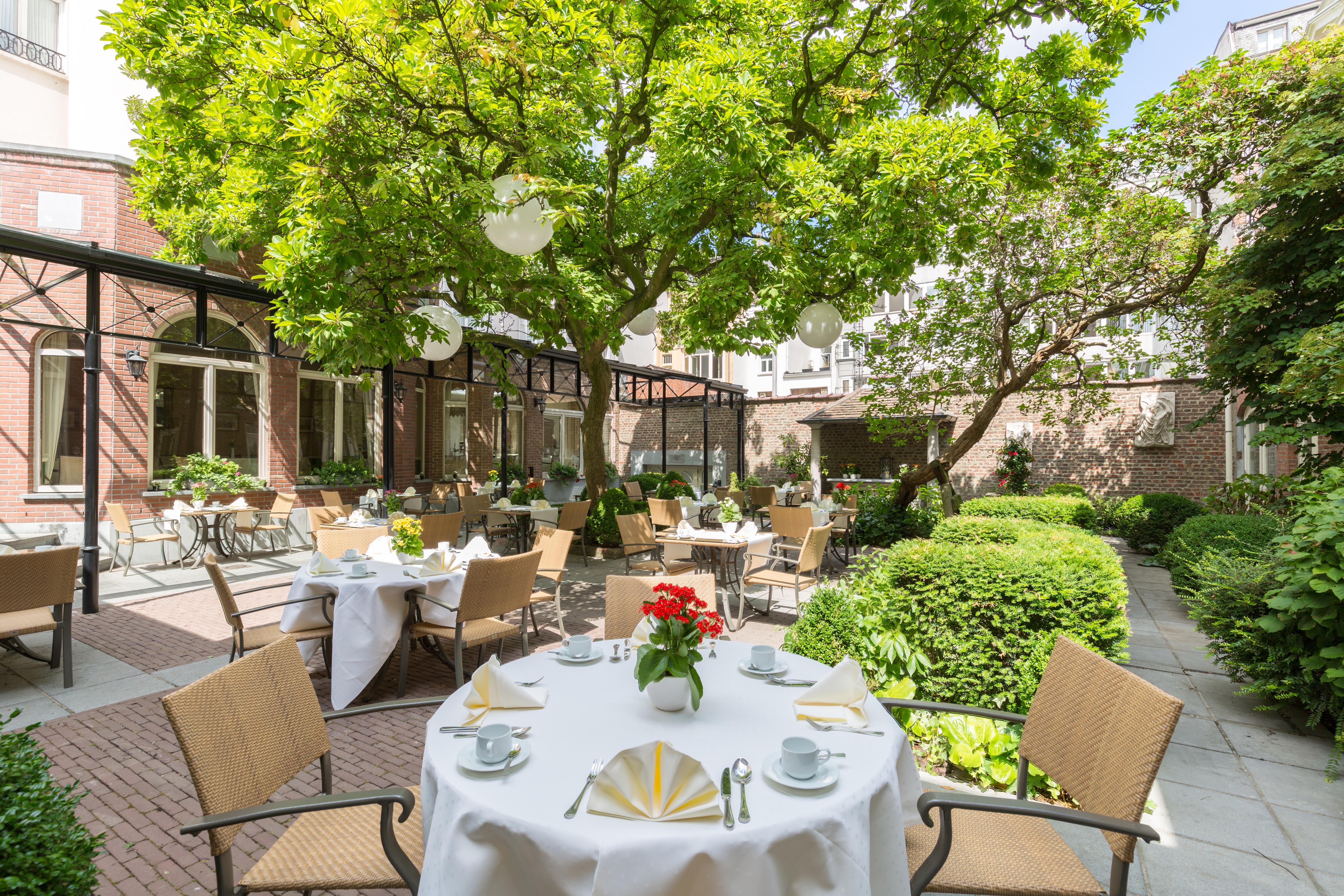 בריסל Stanhope Hotel By Thon Hotels מראה חיצוני תמונה The garden